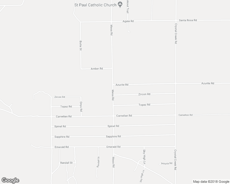 map of restaurants, bars, coffee shops, grocery stores, and more near 32528 Zircon Road in Lucerne Valley