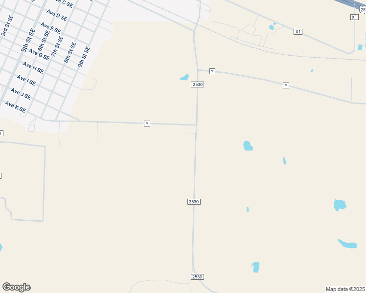 map of restaurants, bars, coffee shops, grocery stores, and more near 789 Farm to Market Road 2530 in Childress