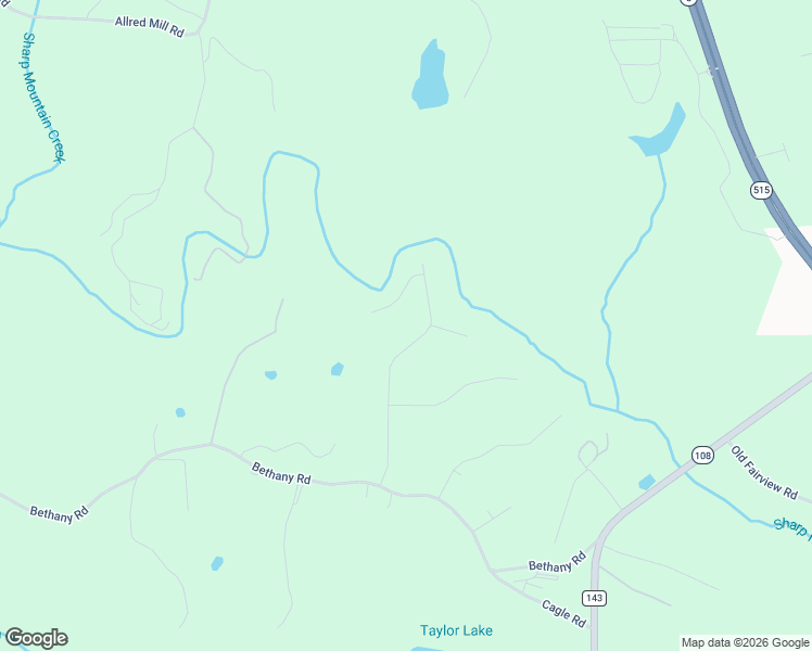 map of restaurants, bars, coffee shops, grocery stores, and more near 125 Cogdell Way in Jasper
