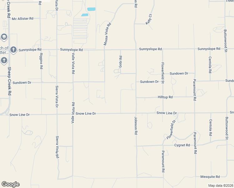 map of restaurants, bars, coffee shops, grocery stores, and more near 8622 Gobi Road in Phelan