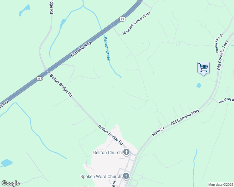 map of restaurants, bars, coffee shops, grocery stores, and more near 5459 Cool Creek Court in Lula