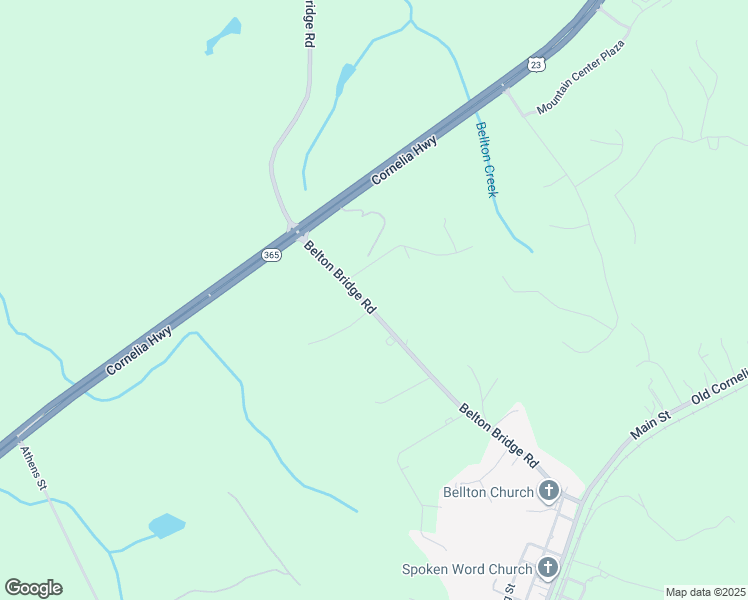 map of restaurants, bars, coffee shops, grocery stores, and more near 6790 Belton Bridge Road in Lula