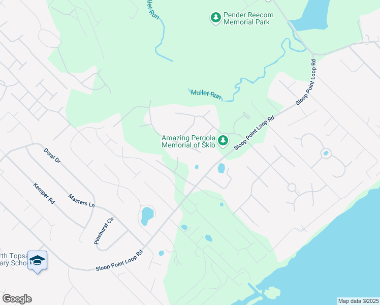 map of restaurants, bars, coffee shops, grocery stores, and more near 119 West Scarborough Court in Hampstead