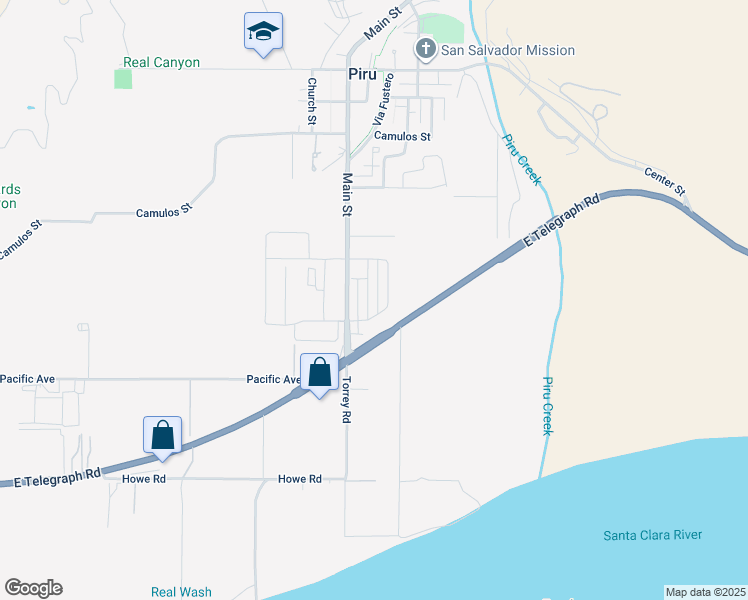 map of restaurants, bars, coffee shops, grocery stores, and more near 4042 Aurora Way in Fillmore