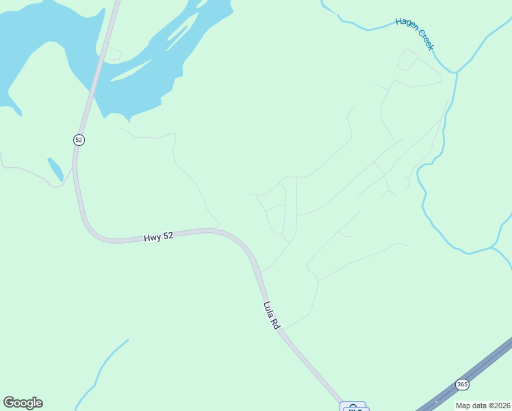 map of restaurants, bars, coffee shops, grocery stores, and more near 6354 Lula Road in Lula