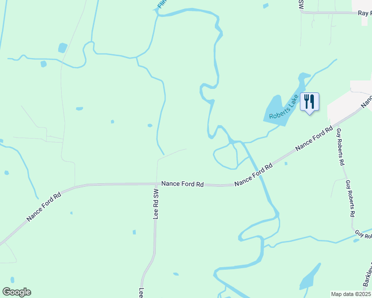 map of restaurants, bars, coffee shops, grocery stores, and more near 198 Aycock Road in Hartselle