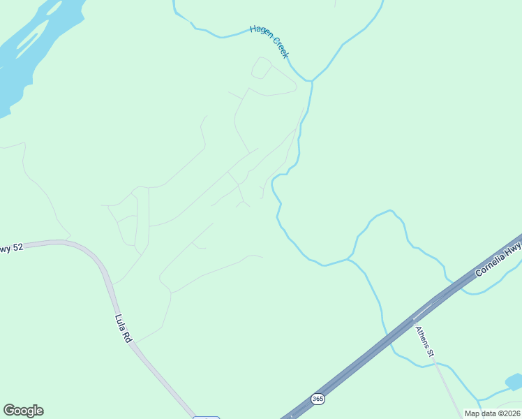 map of restaurants, bars, coffee shops, grocery stores, and more near 6370 River Plantation Drive in Lula