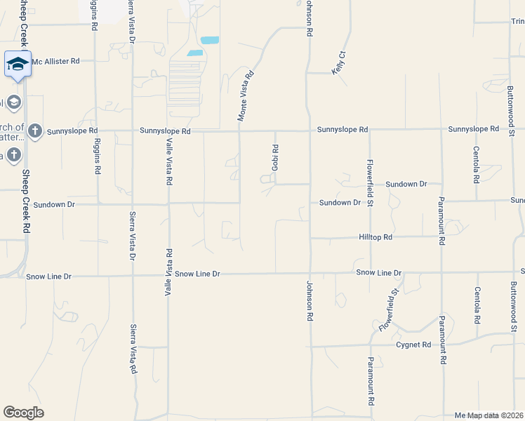 map of restaurants, bars, coffee shops, grocery stores, and more near 8644 Gobi Road in Phelan