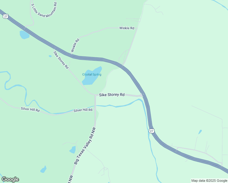 map of restaurants, bars, coffee shops, grocery stores, and more near 118 Sike Storey Road in Armuchee