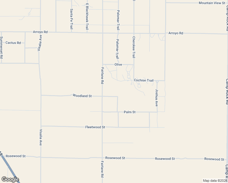 map of restaurants, bars, coffee shops, grocery stores, and more near 36170 Woodland Street in Lucerne Valley
