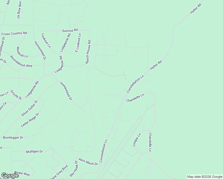 map of restaurants, bars, coffee shops, grocery stores, and more near 2328 Chandelle Lane in Navajo County