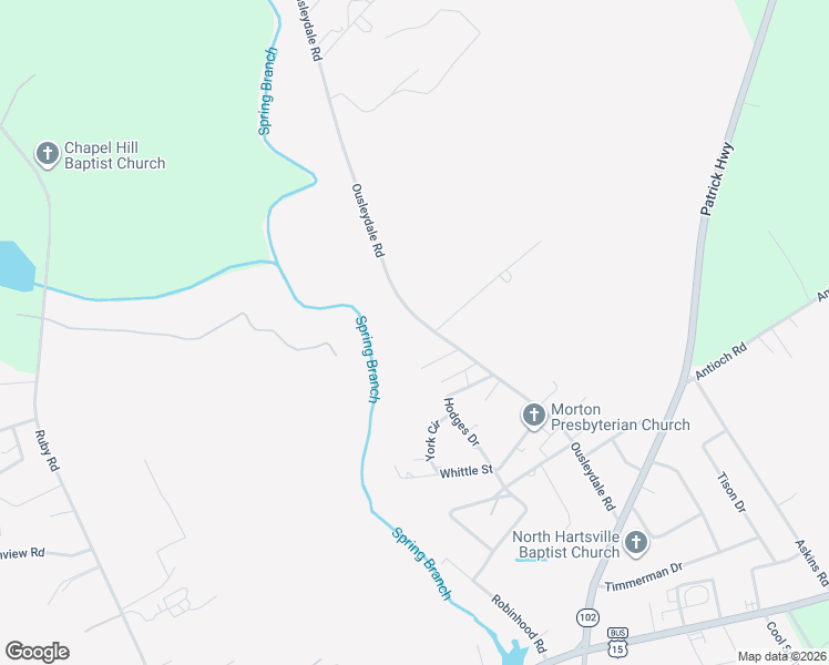map of restaurants, bars, coffee shops, grocery stores, and more near 1511 Ousleydale Road in Hartsville