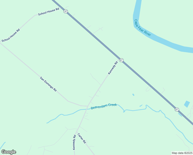 map of restaurants, bars, coffee shops, grocery stores, and more near 82 Marian Graham Drive in Riegelwood