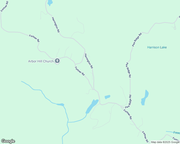 map of restaurants, bars, coffee shops, grocery stores, and more near 2575 Fortner Road in Ball Ground