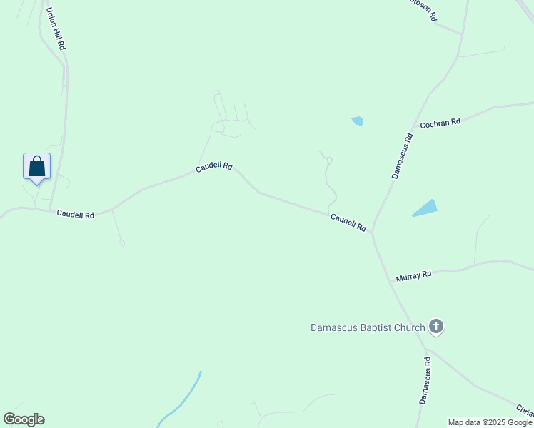 map of restaurants, bars, coffee shops, grocery stores, and more near 1238 Caudell Road in Homer