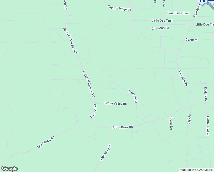 map of restaurants, bars, coffee shops, grocery stores, and more near 2932 Deer Hill Road in Heber-Overgaard