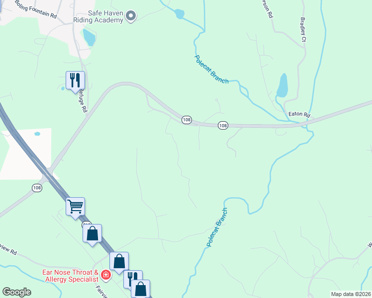 map of restaurants, bars, coffee shops, grocery stores, and more near 124 Juniper Way in Jasper