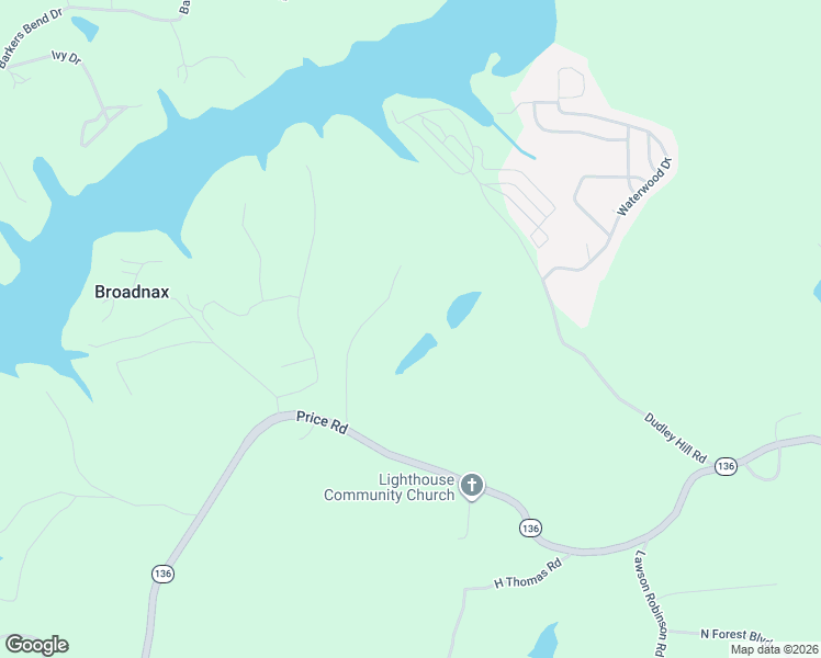 map of restaurants, bars, coffee shops, grocery stores, and more near 5414 Price Rd in Gainesville