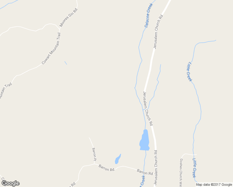 map of restaurants, bars, coffee shops, grocery stores, and more near 1275 Jerusalem Church Road in Waleska