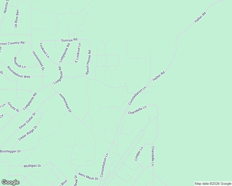 map of restaurants, bars, coffee shops, grocery stores, and more near 2328 Chandelle Lane in Navajo County