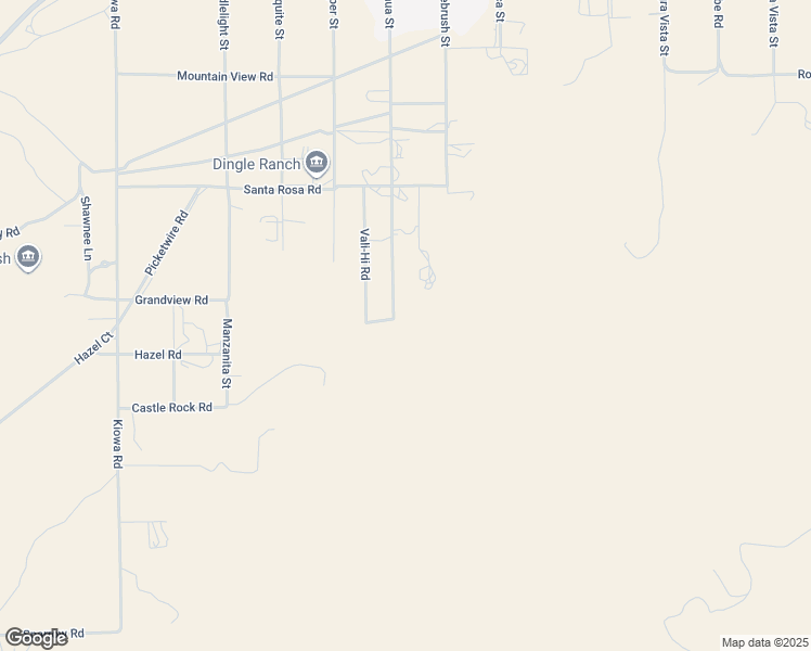 map of restaurants, bars, coffee shops, grocery stores, and more near 8655 Joshua Street in Apple Valley