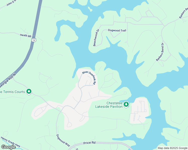 map of restaurants, bars, coffee shops, grocery stores, and more near 472 River Overlook Road in Dawsonville