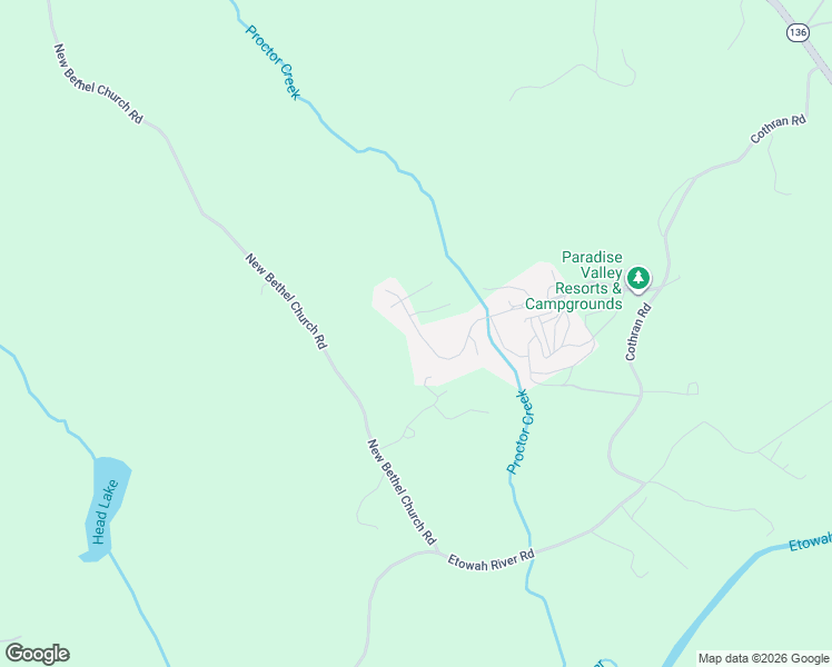 map of restaurants, bars, coffee shops, grocery stores, and more near 583 Valley Road in Dawsonville