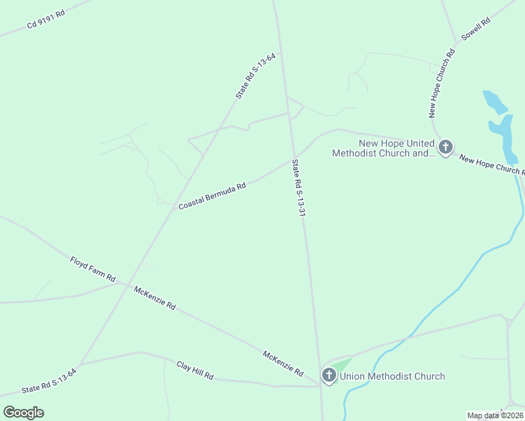 map of restaurants, bars, coffee shops, grocery stores, and more near 3598 Union Church Road in McBee