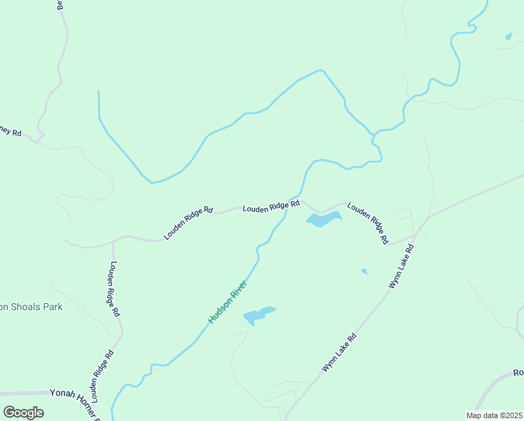 map of restaurants, bars, coffee shops, grocery stores, and more near Louden Ridge Road in Banks County