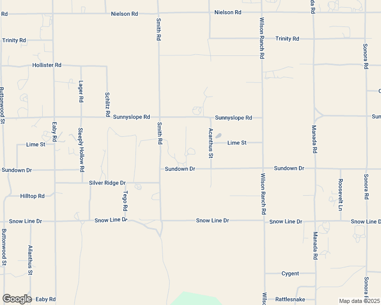 map of restaurants, bars, coffee shops, grocery stores, and more near 8757 Pacific Road in Phelan