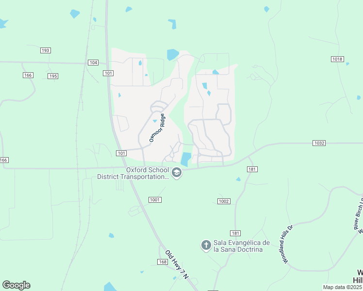 map of restaurants, bars, coffee shops, grocery stores, and more near 112 Audubon Trail in Oxford