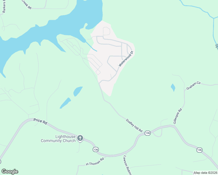 map of restaurants, bars, coffee shops, grocery stores, and more near 5236 Dudley Hill Road in Gainesville