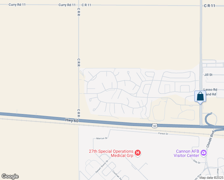 map of restaurants, bars, coffee shops, grocery stores, and more near 401 James F Boatwright Boulevard in Clovis