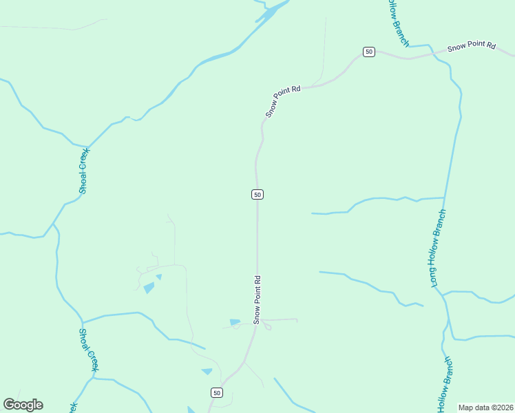map of restaurants, bars, coffee shops, grocery stores, and more near 1168 Snow Point Road in Guntersville