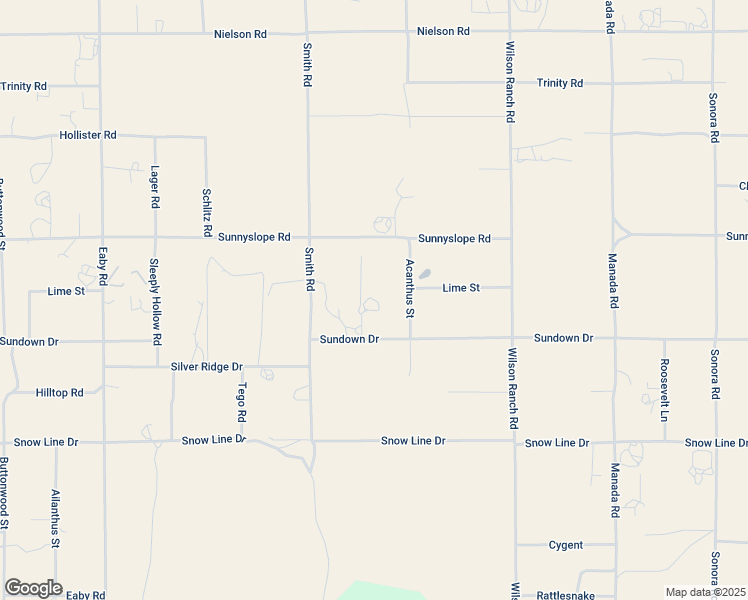 map of restaurants, bars, coffee shops, grocery stores, and more near 8757 Pacific Road in Phelan