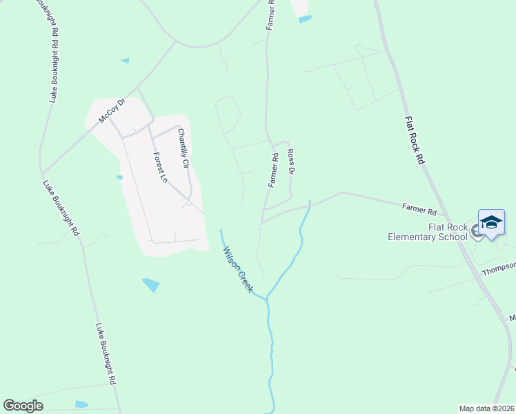 map of restaurants, bars, coffee shops, grocery stores, and more near 1344 Farmer Road in Starr