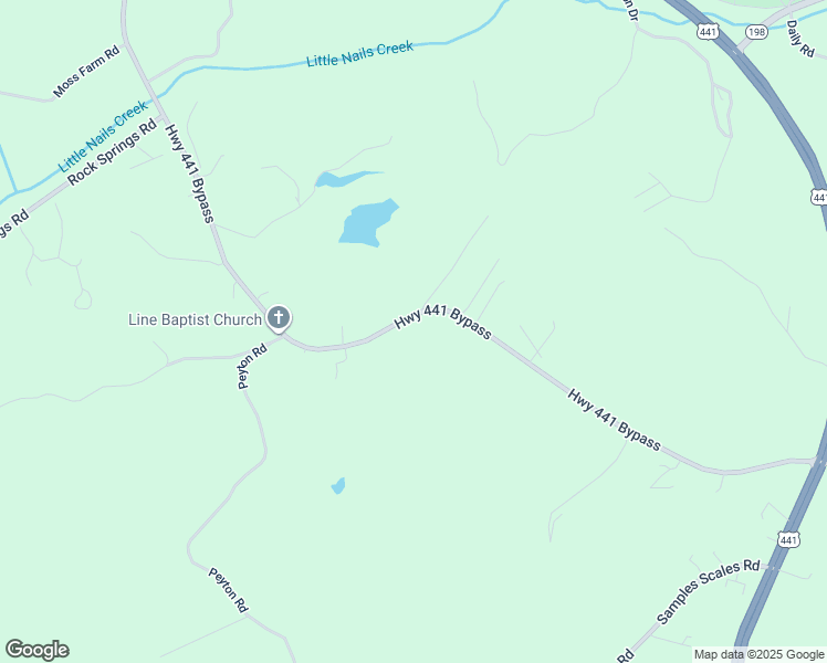 map of restaurants, bars, coffee shops, grocery stores, and more near 3649 Highway 441 Bypass in Alto