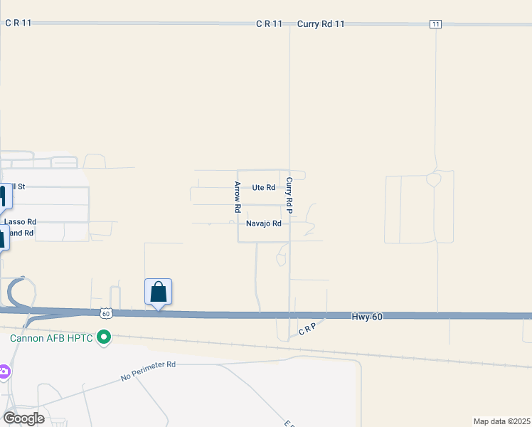 map of restaurants, bars, coffee shops, grocery stores, and more near 38 Navajo Road in Clovis