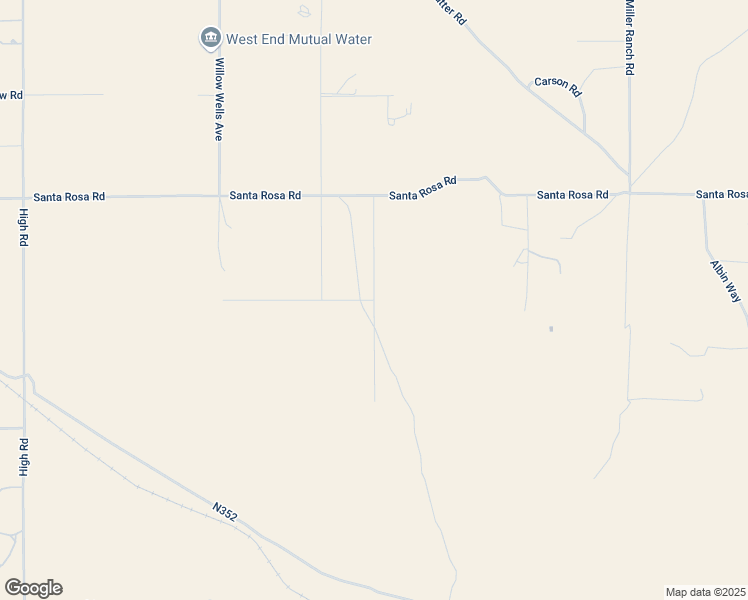 map of restaurants, bars, coffee shops, grocery stores, and more near Grandview Road in Lucerne Valley