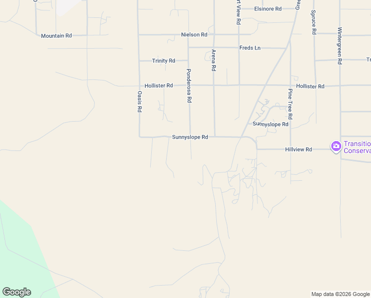 map of restaurants, bars, coffee shops, grocery stores, and more near 1079 Sunnyslope Road in Pinon Hills