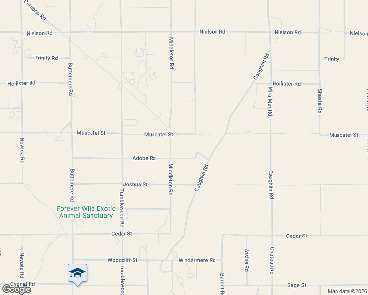 map of restaurants, bars, coffee shops, grocery stores, and more near 7803 Muscatel Street in Phelan