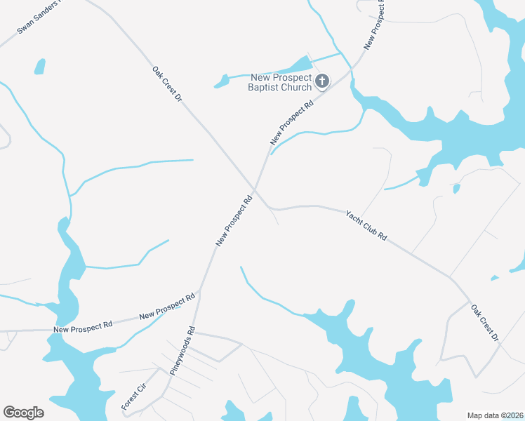 map of restaurants, bars, coffee shops, grocery stores, and more near 68 Yacht Club Road in Hartwell