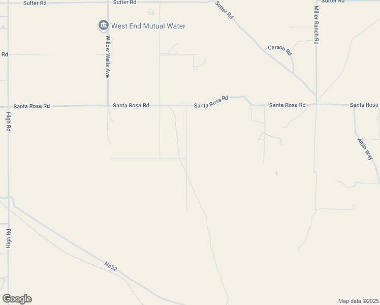 map of restaurants, bars, coffee shops, grocery stores, and more near Shantung Drive in Lucerne Valley