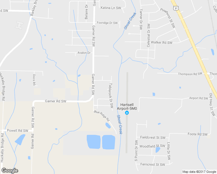 map of restaurants, bars, coffee shops, grocery stores, and more near 545 Table Rock Place Southwest in Hartselle