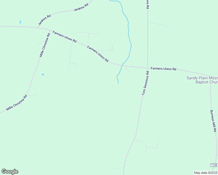 map of restaurants, bars, coffee shops, grocery stores, and more near 1874 Farmers Union Road in Clarkton