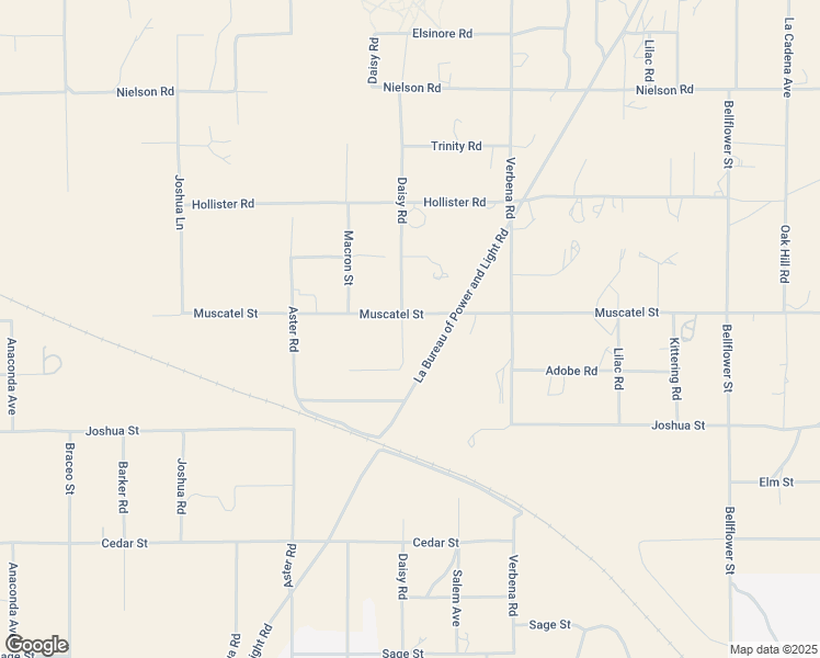 map of restaurants, bars, coffee shops, grocery stores, and more near 10717 Muscatel Street in Oak Hills