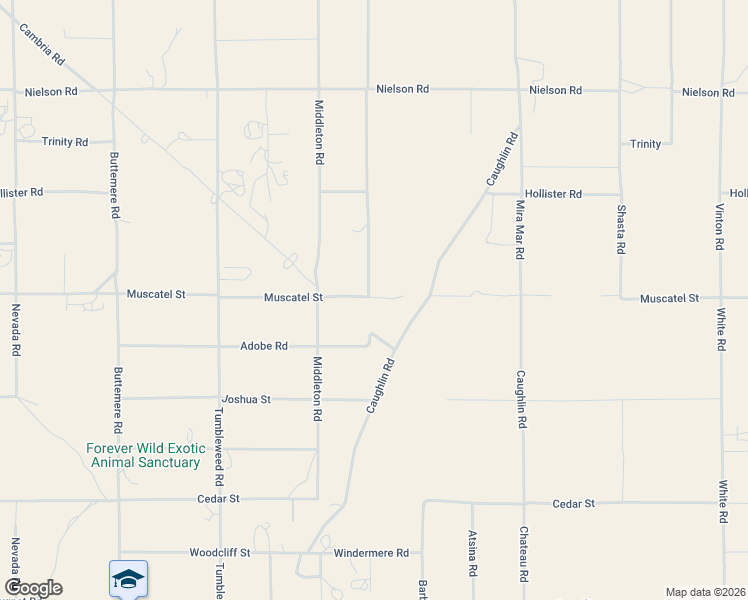 map of restaurants, bars, coffee shops, grocery stores, and more near 7803 Muscatel Street in Phelan