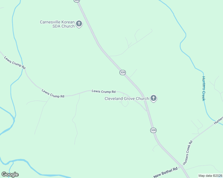 map of restaurants, bars, coffee shops, grocery stores, and more near 384 Lewis Crump Road in Carnesville