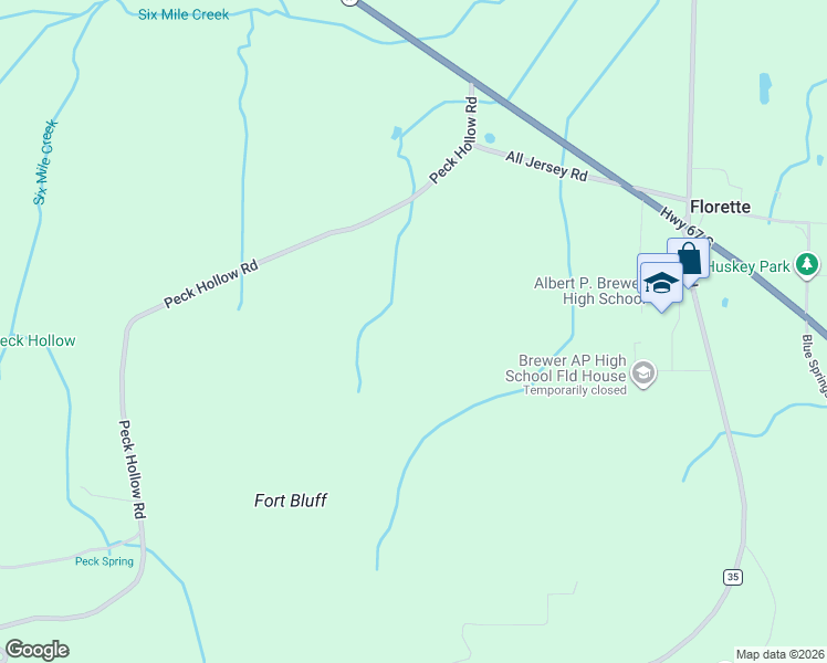 map of restaurants, bars, coffee shops, grocery stores, and more near in Florette