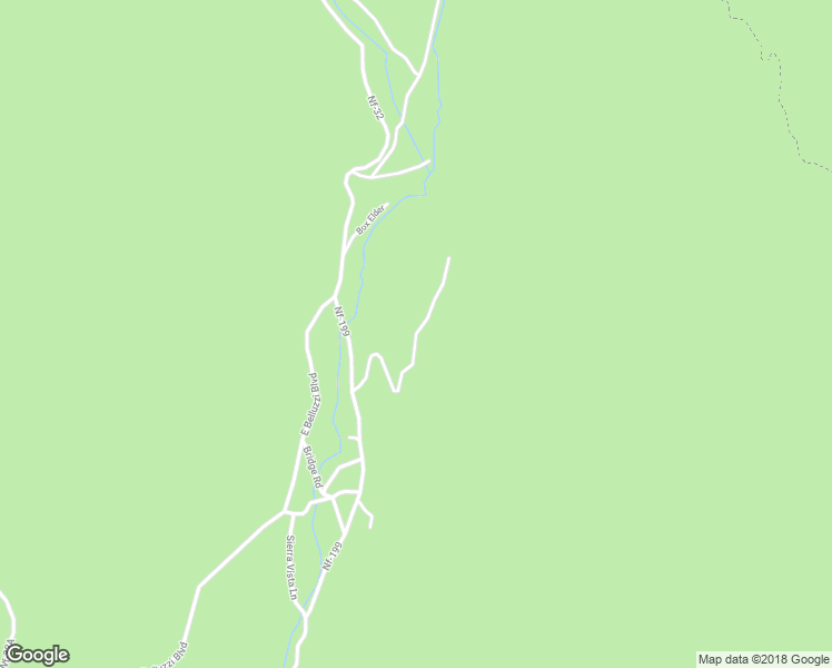 map of restaurants, bars, coffee shops, grocery stores, and more near Whitetail Knob in Gila County